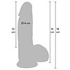 Hidden Desire Dildo Realist 16cm Silicon Dual Thumb 7