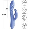 Lovetoy Swirl Vibrator Din silicon, 3+7, Reîncărcabil Mov Thumb 7