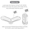 Tenga Flip Zero Gravity White - Masturbator Reutilizabil Alb Thumb 2