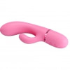 Pretty Love Marski Pink - Vibrator Rabbit 10 Funcții, USB Roz Thumb 3