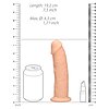 Dildo Realistic Silicon 19.2cm Thumb 3