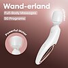 Satisfyer Wand-erland — 50 Programe, IPX7, Reîncărcabil Alb Thumb 4