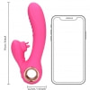 Loveline Rabbit Heat – Limbă Oscilantă, încălzire 13.5 cm Roz Thumb 6