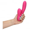 Loveline Rabbit Heat – Limbă Oscilantă, încălzire 13.5 cm Roz Thumb 5
