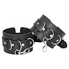 Leather Hand And Legcuffs Negru Thumb 11
