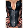 Corset Noir Handmade Hayden Negru M Thumb 2