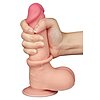 LoveToy Dildo cu Piele Mobilă Realist 19cm Thumb 4