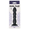 Plug Anal Vibrant ToyJoy Large — 17 cm, Reîncărcabil Negru Thumb 5