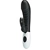 Pretty Love Naughty Bunny – Dublu Stimulator, 30 Moduri Negru Thumb 2