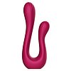 Sync Sensation – Vibrator Dublu, 2 Motoare, 7 Moduri Roz Thumb 2