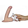 Vibrator Realistic cu Telecomanda The Ultra Soft Dude Thumb 1