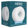ToyJoy Hero 4în1: Inel C, Întinzător, Masturbator Alb Thumb 6