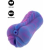 Masturbator Unicorn EXTREME Acces Dublu 14.5 și 9 cm Mov Thumb 2