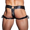 Curea De Castitate Zato Leather Negru Thumb 2