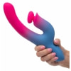 CalExotics Elation Rabbit Dual 3 Motoare +1000 Combinații Roz Thumb 4