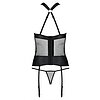 Corset Passion Amanda Negru L-XL Thumb 3