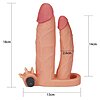 Prelungitor Penis Double Add 1 Vibrating Thumb 4