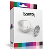 Anal Plug Rosebud Classic Metal Plug S Argintiu Thumb 1
