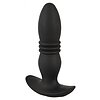 ANOS Plug Anal Vibrator Thrusting — 10 Vibraţii, 6 Împingeri Negru Thumb 1