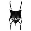 Corset Obsessive Armares Negru XS-S Thumb 1