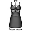 Chemise Obsessive Arrowel Negru S-M Thumb 1