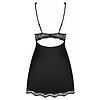 Babydoll Obsessive Luvae Negru M-L Thumb 1