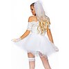 Costum Mireasă Leg Avenue Alb M-L Thumb 1
