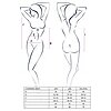 Body Passion Charming Negru 2XL-3XL Thumb 2