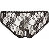 Chilot Decupat Briefs Cottelli Collection Negru S Thumb 1