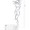 Catsuit Passion BS072 Negru S-L Thumb 2