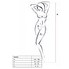 Catsuit Passion BS075 Negru S-L Thumb 2