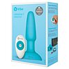 B-Vibe Vibrating Plug Albastru Thumb 7