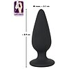 Anal Plug Black Velvets Heavy Negru Thumb 4