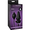 Anal Plug Inflatable Silicone Negru Thumb 1