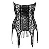 Corset Noir Cami Veda Negru M Thumb 1