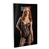 Catsuit Daring Intimates Keyhole Net Ava Negru S-L Thumb 3