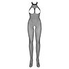 Catsuit Obsessive N101 Negru S-L Thumb 1