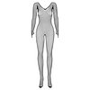 Catsuit Obsessive N109 Negru S-L Thumb 1