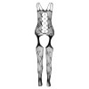 Catsuit Passion BS075 Negru S-L Thumb 3