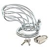 Cusca Chastity With Padlock Argintiu Thumb 1