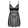 Babydoll Obsessive Chemeris Negru XS-S Thumb 2