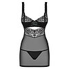 Chemise Obsessive 867-CHE Negru S-M Thumb 2