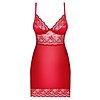 Chemise Obsessive Lovica Roșu S-M Thumb 2