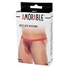 Chilot Amorable Transparent Jockstrap Roșu S-L Thumb 1