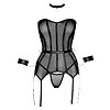 Corset Cottelli Collection Avery Negru L Thumb 3