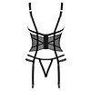 Corset Obsessive Lanelia Negru XS-S Thumb 1