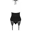 Corset Obsessive 828-COR Negru S-M Thumb 1