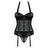 Corset Obsessive Ailay Negru L-XL Thumb 2