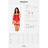 Corset Obsessive Blossmina Roșu 4XL-5XL Thumb 4