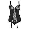 Corset Obsessive Heartina Negru S-M Thumb 2